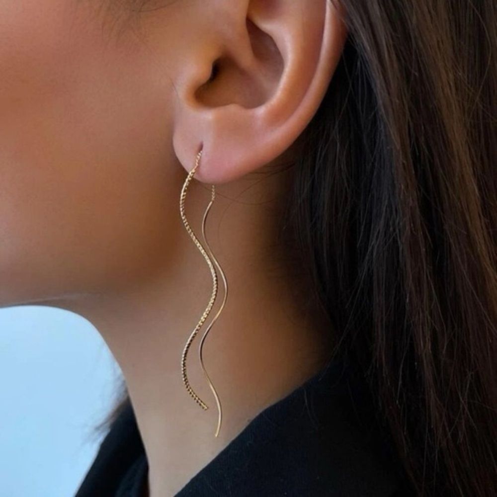 Threader Earrings N1378